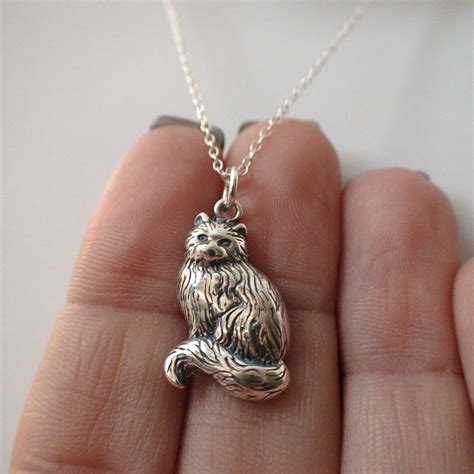 The Fearless Spirit of a Frightened Kitten Amulet Pendant